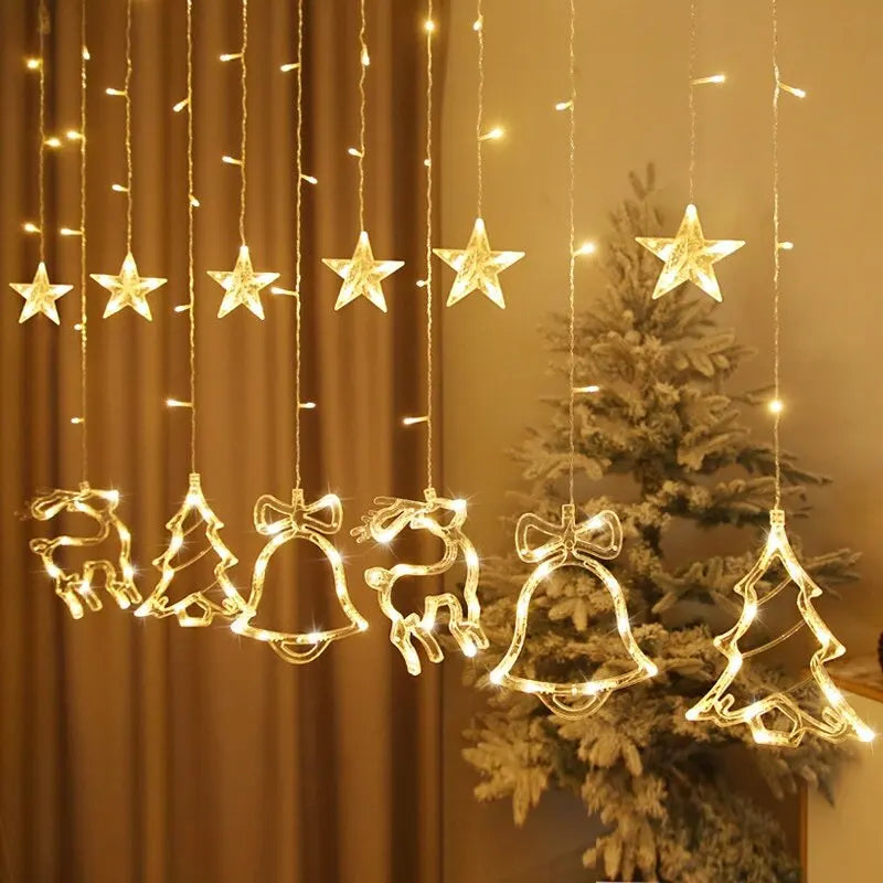 Festive Fairy LED Lights Christmas Tree & Home Decor