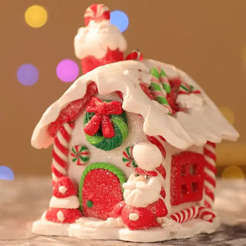 Christmas LED Gingerbread House - Holiday Party  Decor