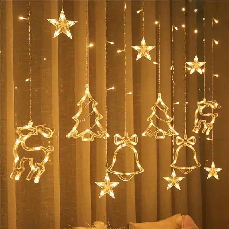 Festive Fairy LED Lights Christmas Tree & Home Decor
