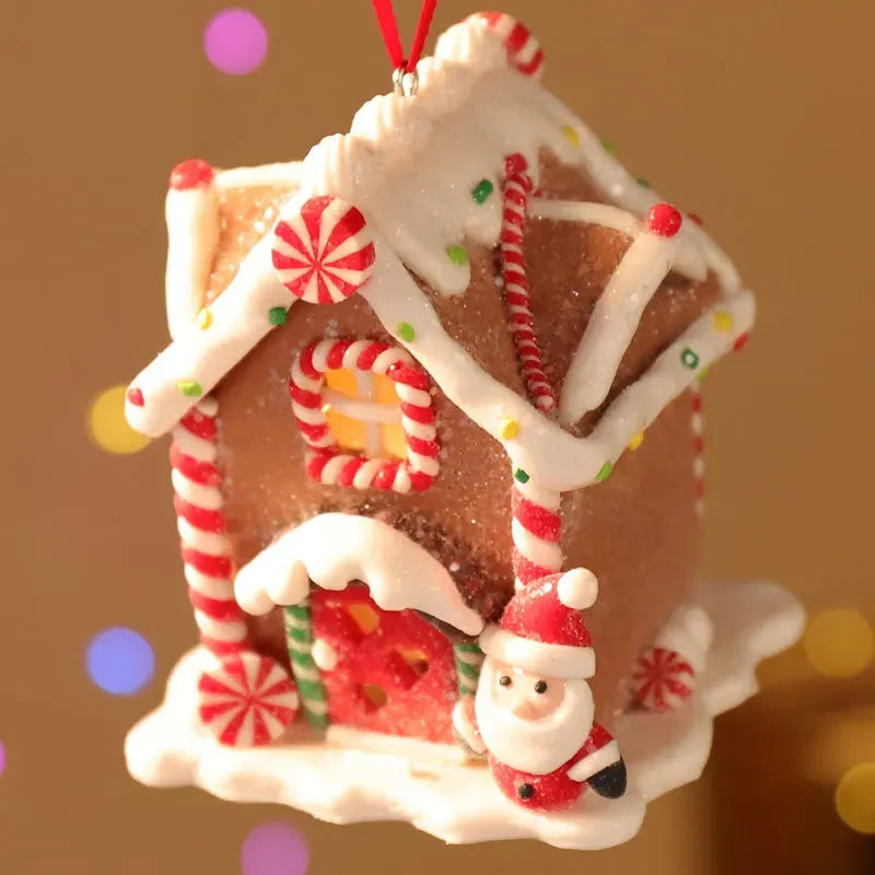 Christmas LED Gingerbread House - Holiday Party  Decor