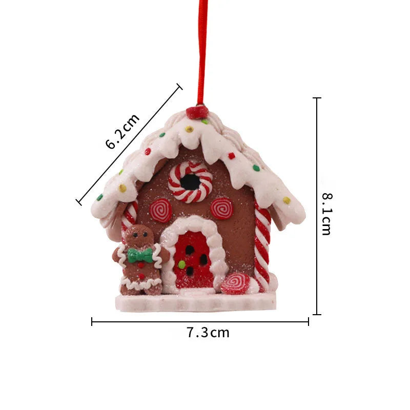 Christmas LED Gingerbread House - Holiday Party  Decor