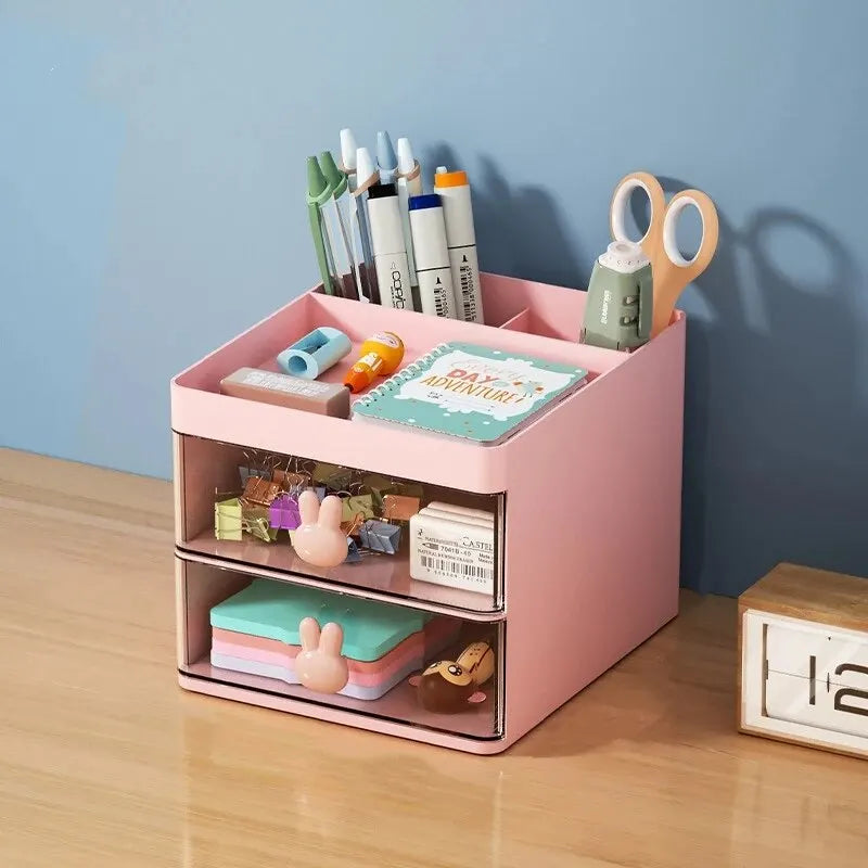 Multi-use Desktop Organizer Makeup & Office Storage