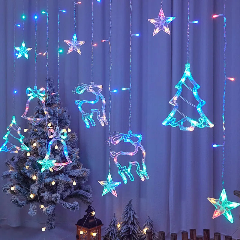 Festive Fairy LED Lights Christmas Tree & Home Decor
