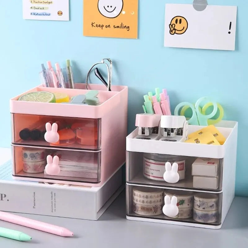 Multi-use Desktop Organizer Makeup & Office Storage