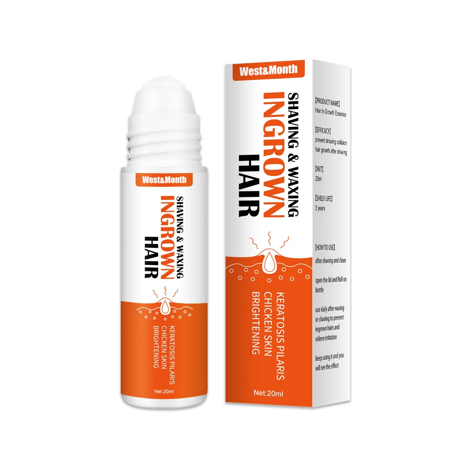 After Shave Ingrown Hair Solution - Reduce Redness