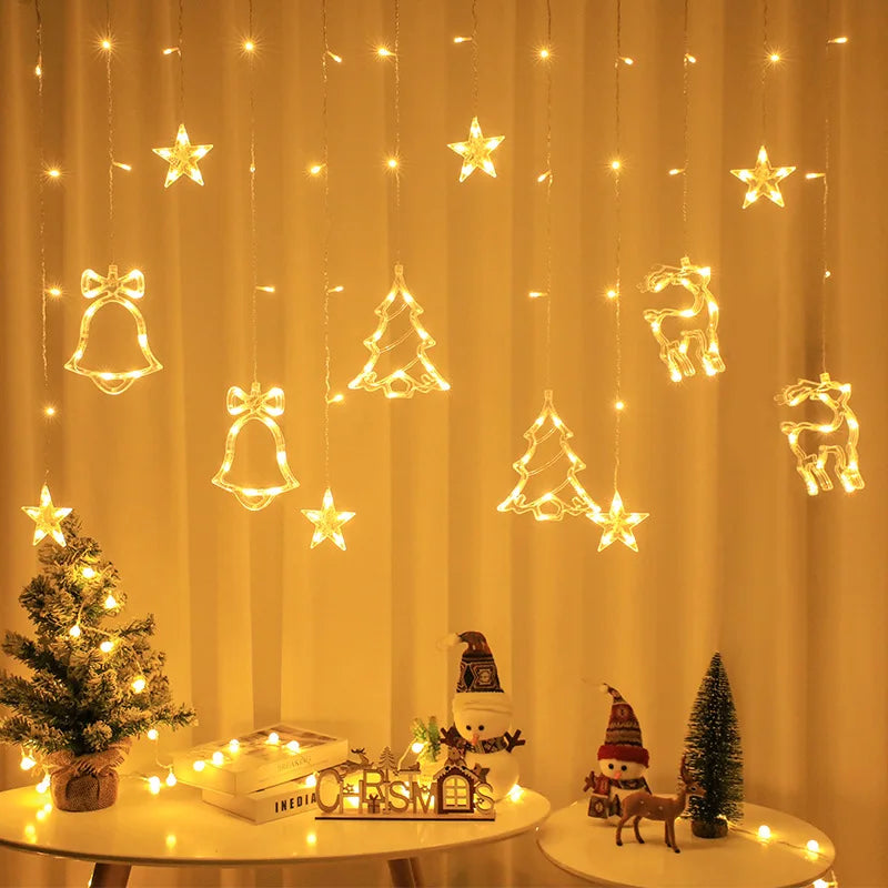Festive Fairy LED Lights Christmas Tree & Home Decor